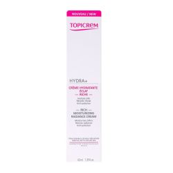 Topicrem Hydra+ Cr Hydratante Eclat Riche T/40Ml
