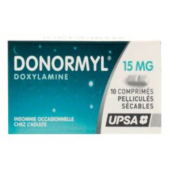 Donormyl 15 Mg Cpr Pell Sec T/10