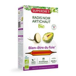 Superdiet Radis Noir Artichaut Bio S Buv 20Amp/10Ml