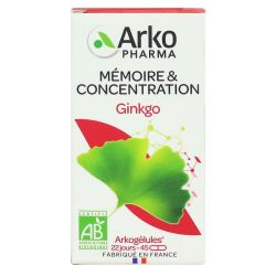 Arkogelules Ginkgo Bio Gel Fl/45