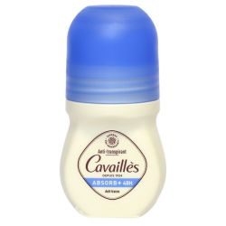 Cavailles Deo Absorb + Deodorant 48H Ani-Traces Roll-On/50Ml