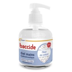 Baccide Gel Mains Desinfectant Fleur De Coton Fl Pompe/300Ml