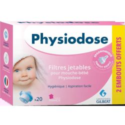 Physiodose Filtre + Embout B/20+2