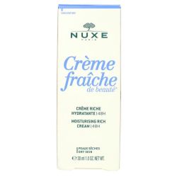 Nuxe Creme Fraiche Cr Riche Hydratante 48H T/30Ml