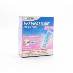 Efferalgan 250 Mg Gle En Sachet Fraise Sach/10