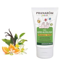 Aromaforce Junior Gel Hydroalcoolique Mandarine Vanille Fl/50Ml