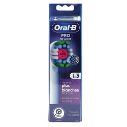 Oral B Pro 3D White Brossette Blister/3