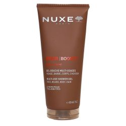 Nuxe Men Boost 3 Gel Douche Multi-Fonctions Visage Corps Cheveux T/200Ml