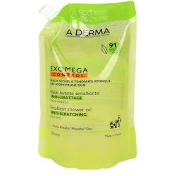 Aderma Exomega Control Huile Lavante Emolliente Anti-Grattage Eco-Recharge/500Ml