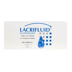 Lacrifluid 0,13 % Collyre Sol Recip Unidose 60Unid