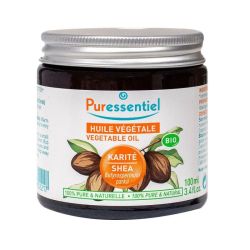 Puressentiel Huile Vegetale Bio Beurre De Karite Pot/100Ml