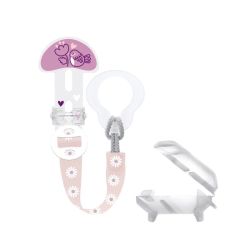 Mam Kit Sucette+Attache-Sucette Silicone 18Mois + Etui/1