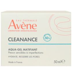 Avene Cleanance Aqua-Gel Gel Creme Matifiant Pot/50Ml