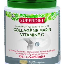 Superdiet Collagene Marin + Vitamine C Cpr B/180