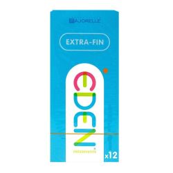 Eden Gen Preservatif Extra Fin Latex Lubrifie B/12