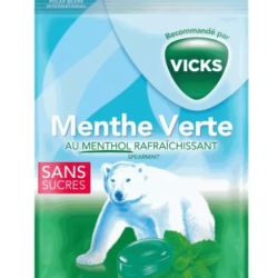 Vicks Bonbon Recommande Par Vicks Menthe Verte Sach/72G