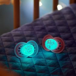 Mam Original Sucette Nuit Silicone +18Mois B/2