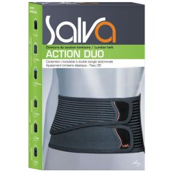 Action Duo Ceinture Lombaire Noir 26Cm Ta