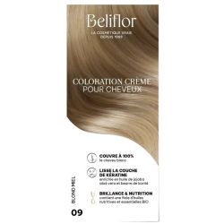 Beliflor Cr Coloration Capillaire 09 Blond Miel T/120Ml