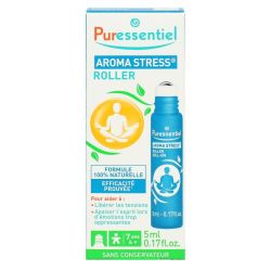 Puressentiel Stress Roller Aroma Stress 12 Huiles Essentielles 5Ml
