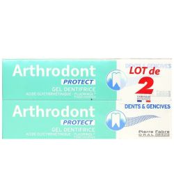 Arthrodont Protect Gel Dentifrice Fluore 2T/75Ml