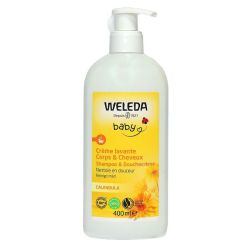 Weleda Soins Bebe Cr Lavante Corps Et Cheveux Calendula Fl Pompe/400Ml