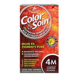 Color&Soin Kit Coloration Permanente 4M Chatain Acajou