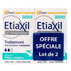 Etiaxil Aisselles Detranspirant Peau Sensible 2Roll-On/15Ml