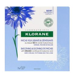 Klorane Bleuet Patch Lissant Defatigant 7Sach/2