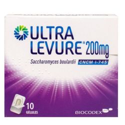 Ultra-Levure 200 Mg Gel Plq/10