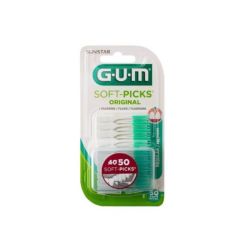 Gum Soft Picks Original Pointe Souple Fluoree Interdentaire Medium B/50