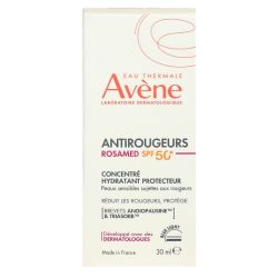 Avene Anti Rougeurs Rosamed Spf50+ Concentre Hydratant Protecteur Fl Pompe/30Ml