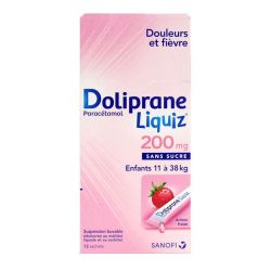 Dolipraneliquiz 200 Mg Susp Buv En Sachet 12Sach
