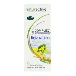 Naturactive Complex' Huile Essentielle Bio Pour Diffusion Relaxation Fl /30Ml