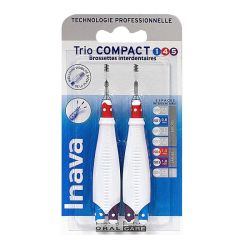 Inava Trio Compact Brossette 1/4/5 Blist/6