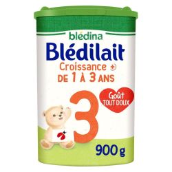 Bledilait Croissance + Lait Pdre B/900G