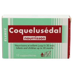 Coquelusedal Suppos Nourrisson Plq/10
