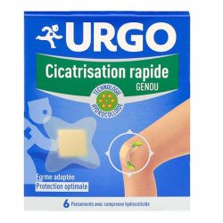 Urgo Pans Genou Cicatrisation Rapide B/6