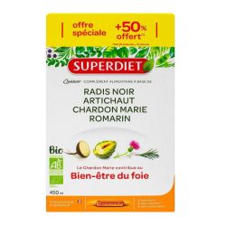 Superdiet Quatuor Bio S Buv Bien Etre Du Foie 30Amp/10Ml