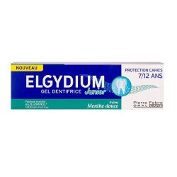 Elgydium Junior Protection Caries Dentifrice Menthe Douce 7-12Ans T/50Ml