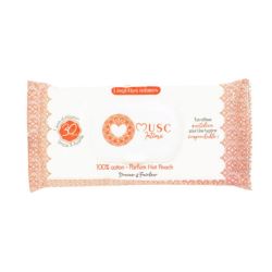 Musc Intime La Charmeuse Lingette Intime Hot Peach Paquet/30