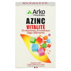 Azinc Vitalite Gel Des 15 Ans Fl/60
