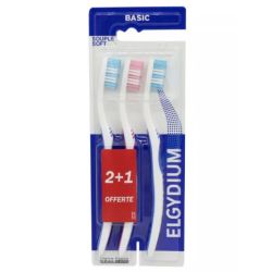 Elgydium Brosse Dents Souple Lot/3