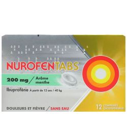 Nurofentabs 200 Mg Cpr Orodisp Plq/12