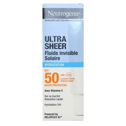 Neutrogena Ultra Sheer Spf50 Fluide Invisible Hydratant T/50Ml