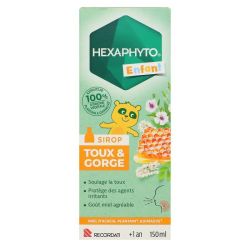 Hexaphyto Sirop Toux Gorge Enfant Fl/150Ml