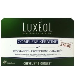 Luxeol Complexe Keratine Gel 3 Mois B/90