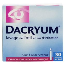 Dacryum S P Lav Opht En Recipient Unidose 30Unid/5Ml
