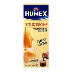 Humex 0,33 Mg/Ml S Buv Toux Seche Oxomemazine Sans Sucre Edulcoree A L'acesulfame Potassique Fl/150Ml