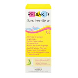 Pediakid Nez Gorge Spray Fl/20Ml+2Pompes Sprays